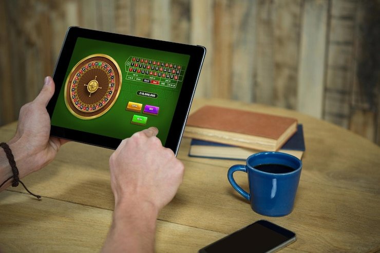 dwi11 BandarQ table selection screen showing live dealers and minimum stakes